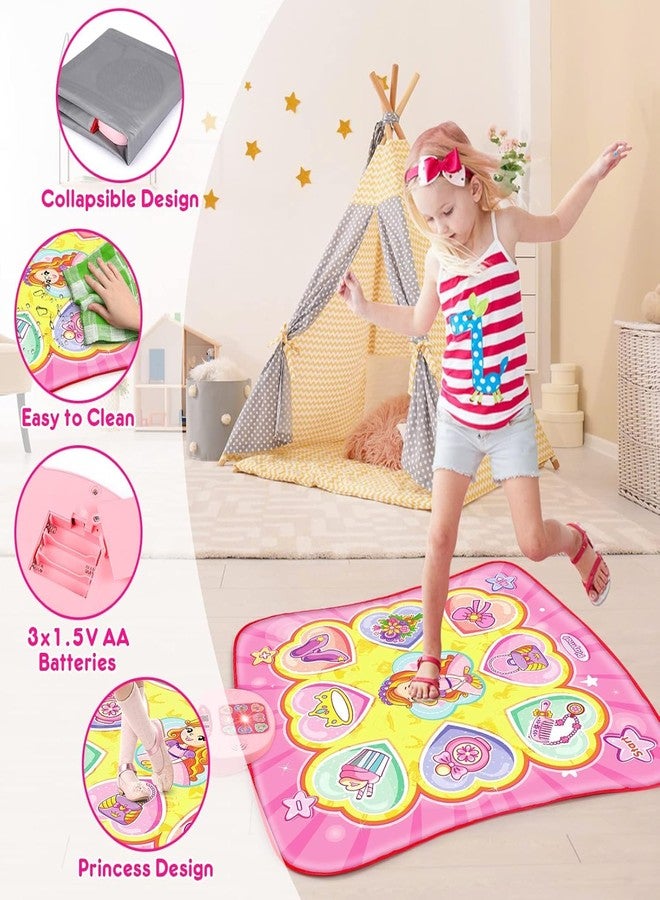 Chocozone Toys for 3-12 Year Old Kids, Electronic Dance Mat with Light-up 6-Button with 5 Game Modes, Birthday Toys for 3 4 5 6 7 8 9 10+ Year Old Boys & Girls (Without Bluetooth) - Image 4